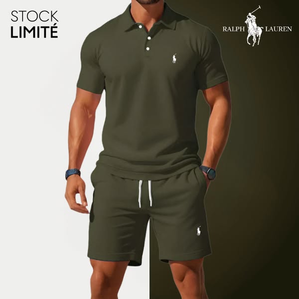 Conjunto de dos piezas para hombre RL: Elegancia atemporal